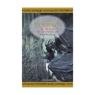 Portada del libro El señor de los anillos II-Las dos torres de J. R. R. Tolkien