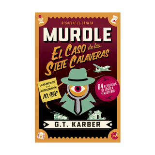Portada del libro Murdle: El caso de las siete calaveras de G. T. Karber