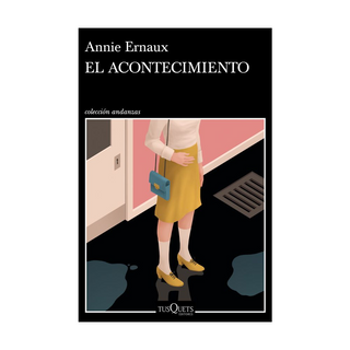 Portada del libro El acontecimiento de Annie Ernaux