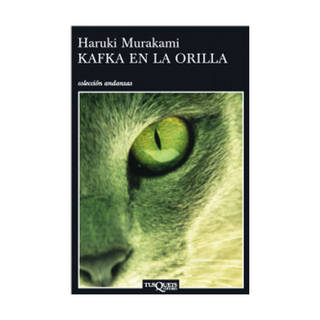 Portada del libro Kafka en la orilla de Haruki Murakami