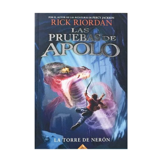 Portada del libro PRUEBAS DE APOLO V, LAS - LA TORRE DE NE de Rick Riordan