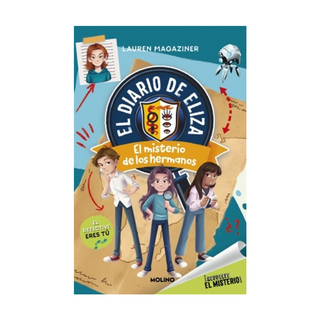 Portada del libro DIARIO DE ELIZA 2. EL MISTERIO DE LOS HERMANOS de Magaziner, Lauren