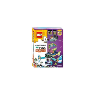 Portada del libro Lego: Construye y pega Robots de Lego