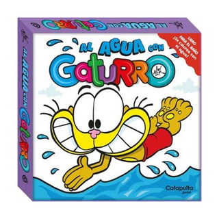 Portada del libro Al agua con Gaturro de Cristian Gustavo Dzwonik