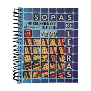 Portada del libro 200 + SOPAS DE LETRAS VOL.1 de Editorial Equipo