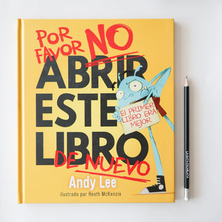 Por favor no abrir este libro de nuevo