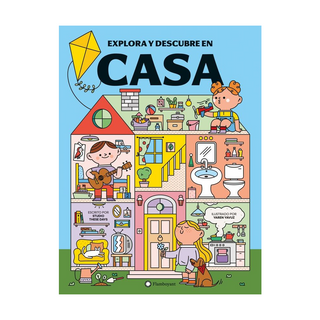 Portada del libro EXPLORA Y DESCUBRE EN CASA de STUDIO THESE DAYS