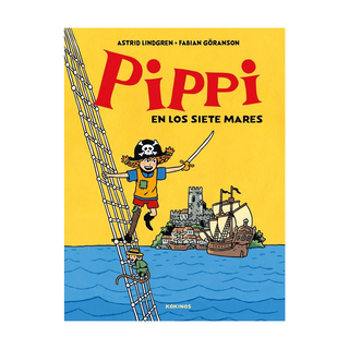 Portada del libro PIPPI EN LOS SIETE MARES de Astrid Lindgren