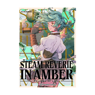 Portada del libro Steam Reverie in Amber de Kuroimori