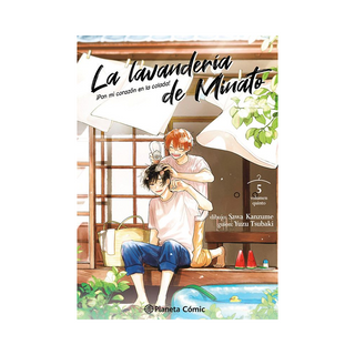Portada del libro La lavandería de Minato nº 05 de Tsubaki, Yuzu ; Kanzume, Sawa