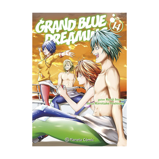 Portada del libro Grand Blue Dreaming nº 14 de Kenji Inoue, Kimitake Yoshioka