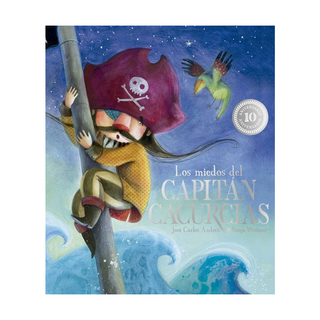 Portada del libro MIEDOS DEL CAPITAN CACURCIAS 10 de ANDRES,JOSE CARLOS/WIMMER,SONJA