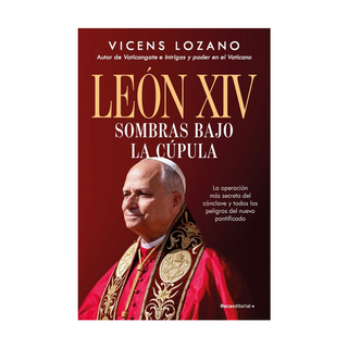 Portada del libro LEÓN XIV de VICENS LOZANO