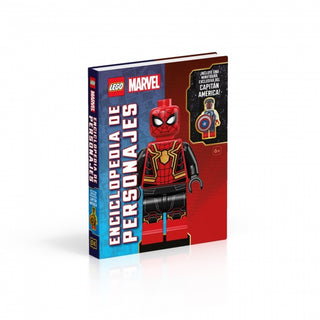 Portada del libro LEGO MARVEL ENCICLOPEDIA DE PERSONAJES de DK