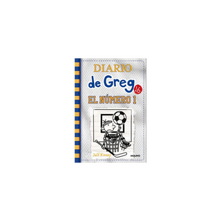 Portada del libro Diario de Greg 16 (tb). El numero uno