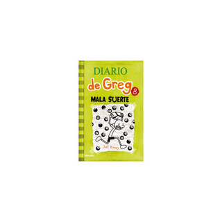 Portada del libro Diario de Greg 8 (tb). Mala suerte