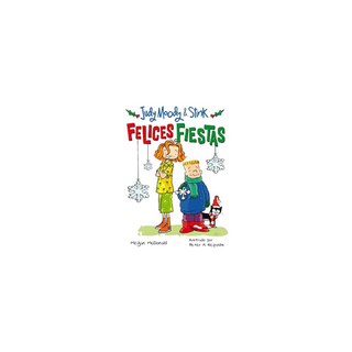 Portada del libro Judy Moody y Stink felices fiestas