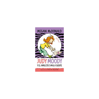 Portada del libro Judy Moody y el amuleto de la mala suerte