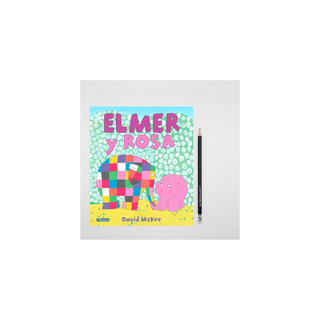 Portada del libro Elmer y Rosa