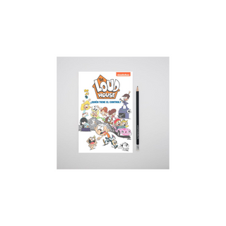 Portada del libro ¿Quién tiene el control? (loud house 1)