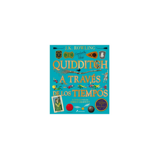 Portada del libro Quidditch a través de los tiempos (ilustrad) (td)
