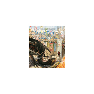 Portada del libro Harry Potter y el cáliz de fuego (Harry Potter edición ilustrada 4)