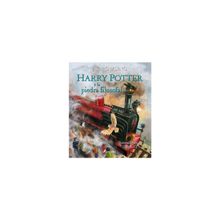 Portada del libro Harry Potter y la piedra filosofal 1 (ilustrado) (cs)(td)