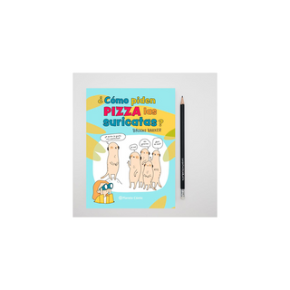 Portada del libro Cómo piden pizza las suricatas