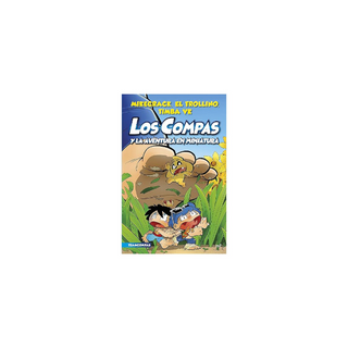 Portada del libro Compas 8. Los Compas y la aventura en miniatura