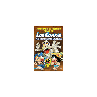 Portada del libro Compas 9. Los Compas y el despertar de la momia