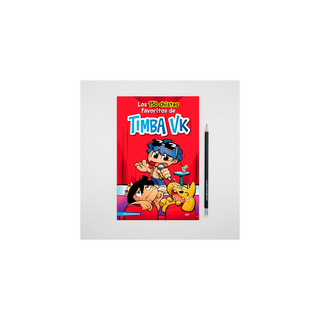 Portada del libro Los 150 chistes favoritos de Timba Vk