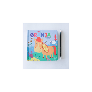 Portada del libro Quién soy? Texturas -Granja