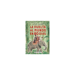 Portada del libro La vuelta al mundo en 80 días (j. Verne)