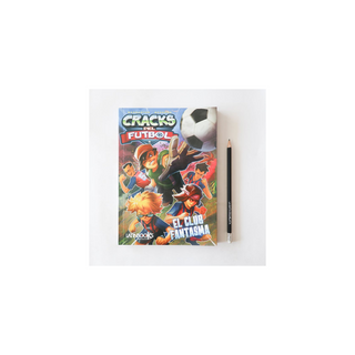 Portada del libro Cracks del fútbol- El club fantasma