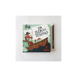Portada del libro Ya leo a- La isla del tesoro