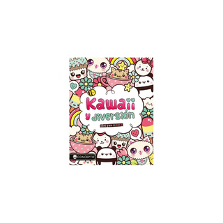 Portada del libro Colores y emociones - Kawaii y diversión