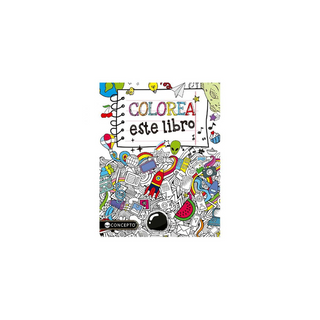 Portada del libro Colores y emociones - Colorea este libro