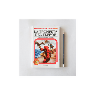 Portada del libro Elige tu propia aventura- la trompeta del terror
