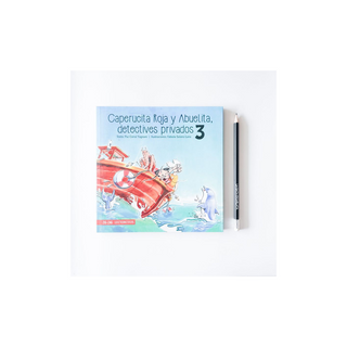 Portada del libro Caperucita roja y abuelita, detectives privados 3