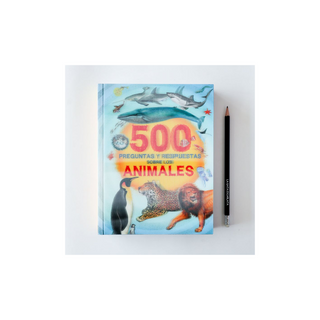 Portada del libro 500 preguntas y respuestas - Sobre los animales