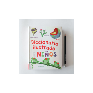 Portada del libro Diccionario ilustrado para niños - 384 pág.