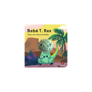 Portada del libro Libro con títere - T. Rex