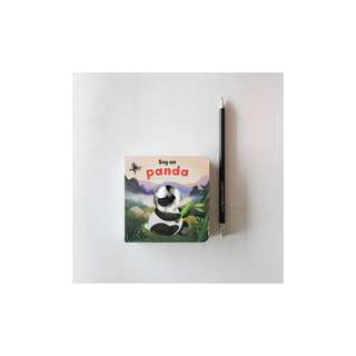 Portada del libro Libro con títere - Soy un panda
