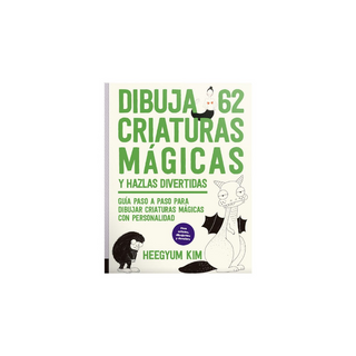 Portada del libro Dibuja 62 criaturas mágicas y hazlas divertidas