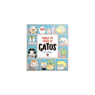 Portada del libro Dibuja 101 cosas de gatos
