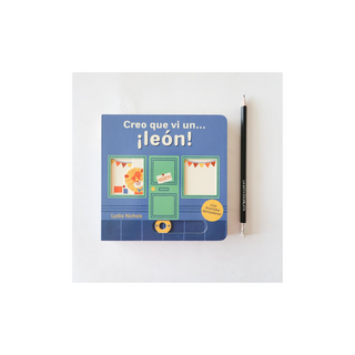 Portada del libro Creo que vi un león