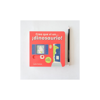 Portada del libro Creo que vi un dinosaurio