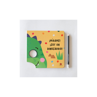 Portada del libro Mírame! ¡soy un dinosaurio!