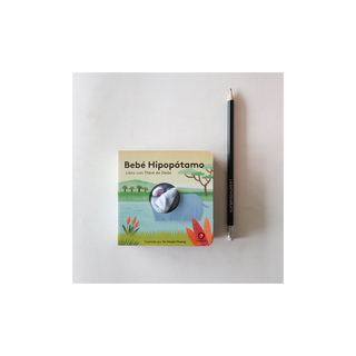 Portada del libro Libro con títere de dedo - Bebé hipopótamo