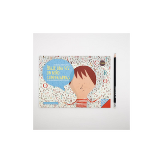 Portada del libro Érase una vez un niño come palabras